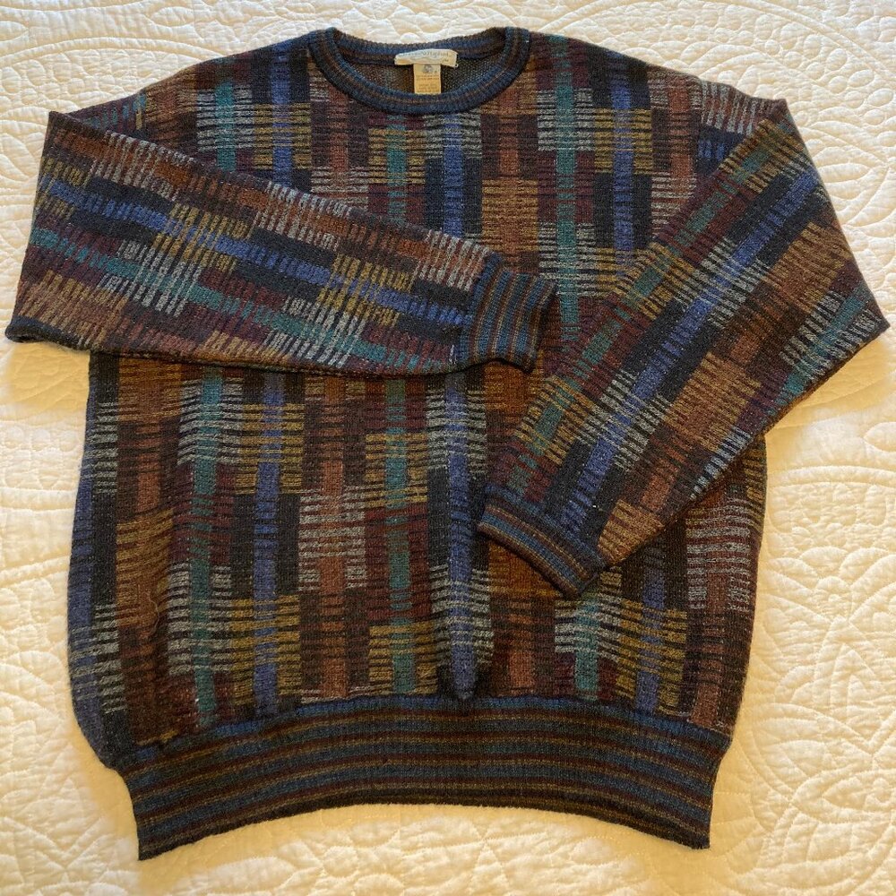 Tricots St. Raphael Medium Vintage 100% Merino Wool Sweater